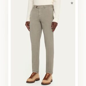 BRUNELLO CUCINELLI
Men's Modern Fit Flat-Front Pants Size 56